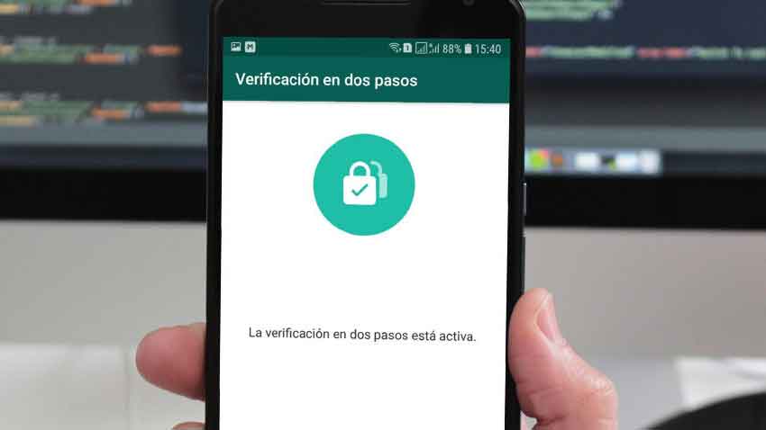Cómo activar la verificación en dos pasos de WhatsApp